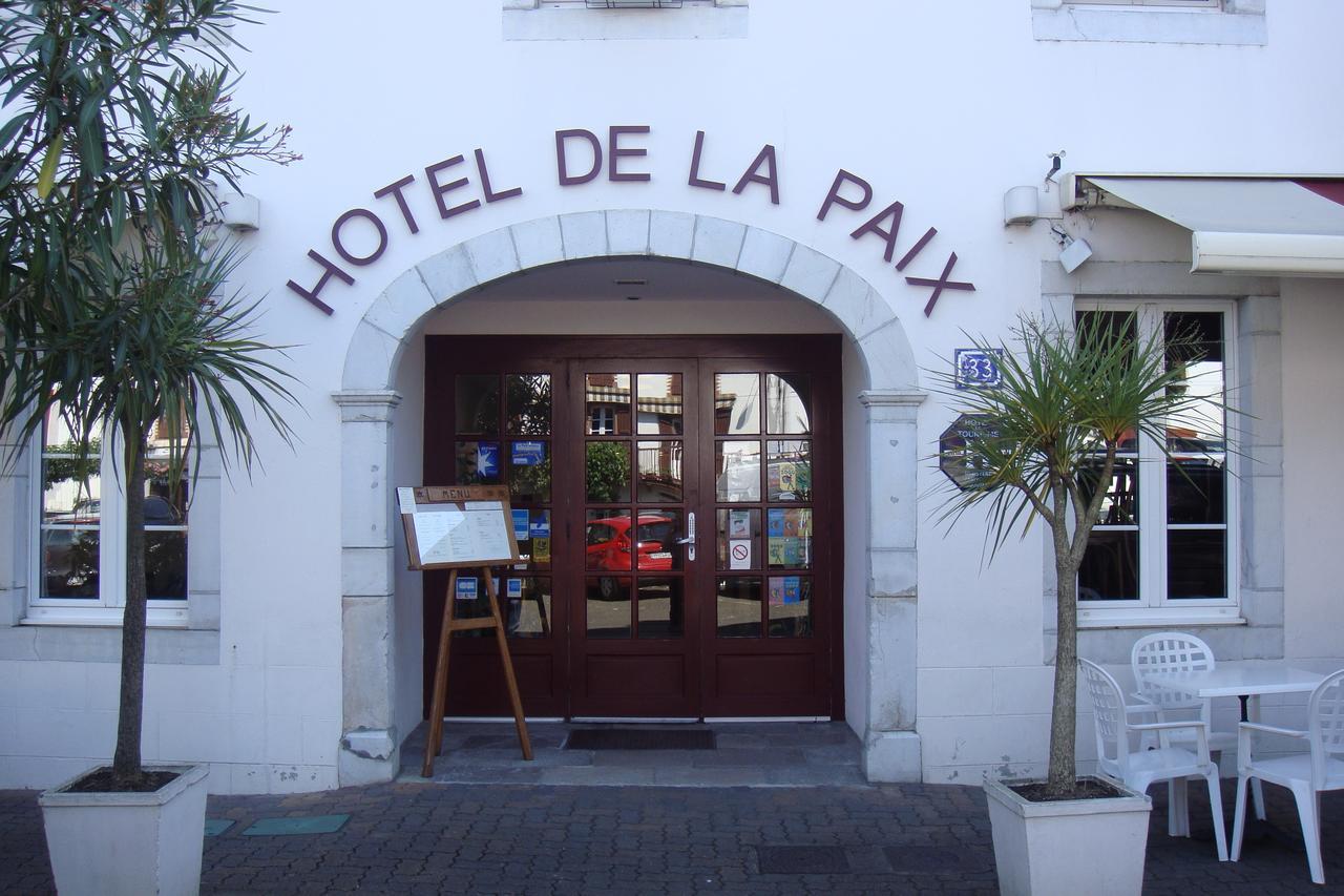 Hotel-Restaurant De La Paix Saint-Palais  Exterior photo